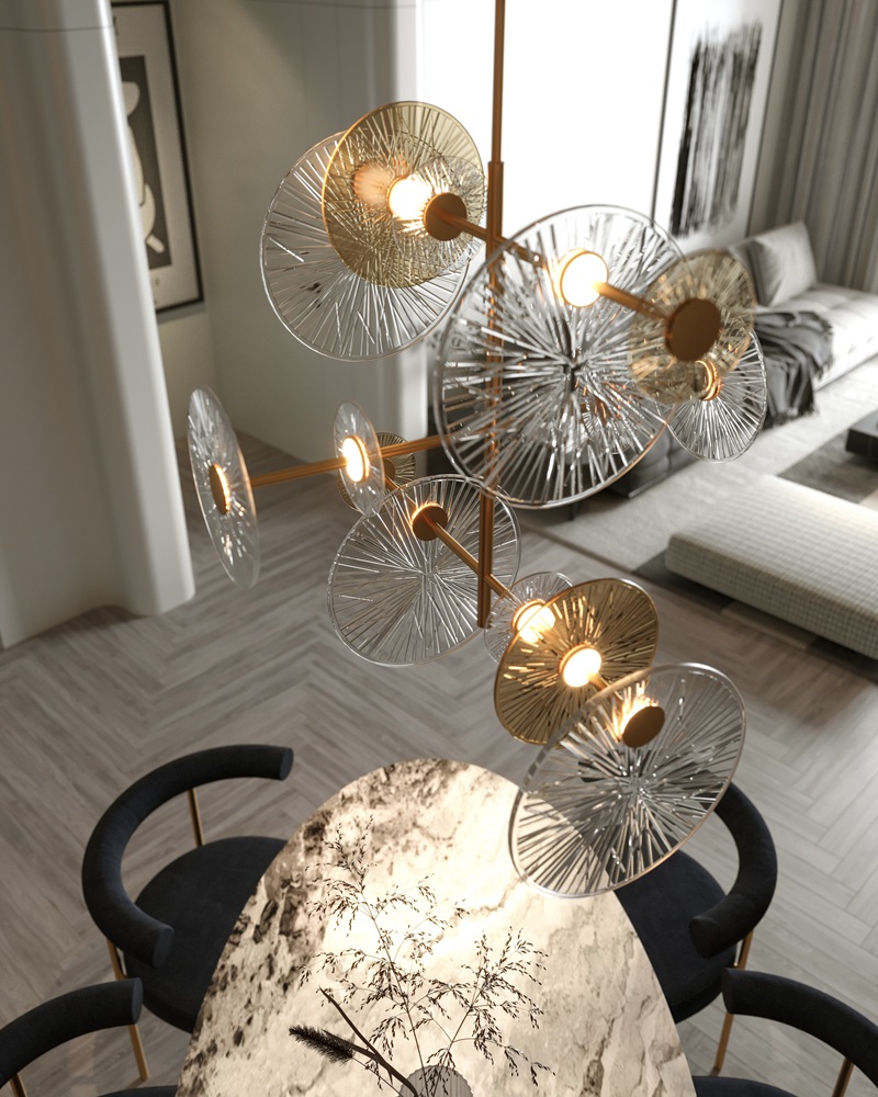 Lampa wisząca w jadalni Allure Maxlight made by Maxfliz